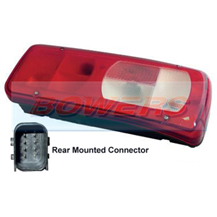 Genuine Vignal 155140 LC8 Rear Right Hand Offside Combination Tail Lamp/Light For DAF CF/XF 2012-> (Rear Connector)